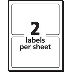 Avery 5444 Multi-Use Labels, Self-Adhesive, Removable, 2 x 4″, Pack of 100