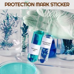 500 Pcs Clear Label Protectors Stickers for Protecting Barcodes, 3.14×1.18 Inch
