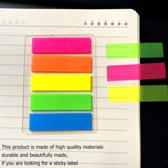 10x File Folder Tabs page flags Sticky Calendar Label Sticky Divider Tabs