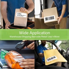 5Rolls 2.4 x 1.1 inch Barcode Labels Fit for DK-1209 Brother QL-710W QL720NW