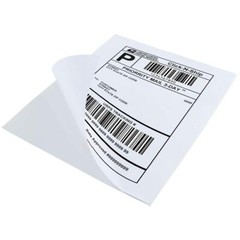 8.5″ x 11″ Printable White Sticker Paper Full Sheet Label Matte for Laser & I…
