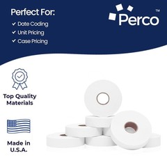 14,000 White Pricing Labels for Monarch 1136 – 8 Rolls Value Pack, USA Made