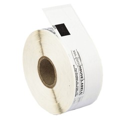 Non-OEM Fits BROTHER DK-1201 Labels – (12) Rolls of 400 + (1) REUSABLE FRAME