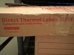 Lot Of 9 Size 2-5/16″ x 4″ Roll Of 300 Labels 30256 DYMO LW 450 Direct Thermal
