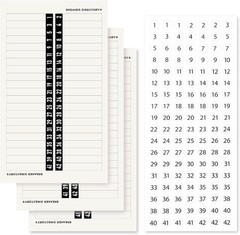 4-Piece Reusable Circuit Breaker Labels for Quick Identification & Organization