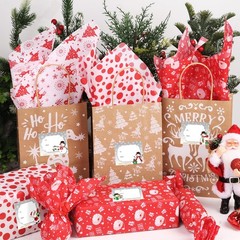 LOKIPA 120 Pieces Christmas Self Adhesive Gift Tag Stickers, Xmas Stickers