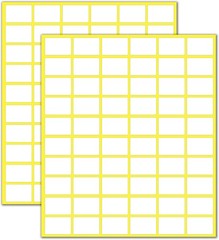 Labels Stickers 900 Pack 0.75″ x 0.5″ – Price Stickers, Small White