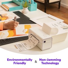 500 Pack 4×6 Direct Thermal Shipping Labels – Fanfold, Perforated, Strong Adhesi