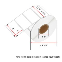 Direct Thermal Shipping Paper Labels Compatible For Zebra Datamax LP2824 LP2844