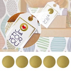 1000Pcs 1 Inch Round Scratch Off Stickers Roll for Party Games Scratch Off Cards
