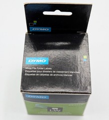 DYMO 30327 White File Folder Labels x8 LOT (9/16″ x 3 7/16″) 260×8 = 2080 Pieces