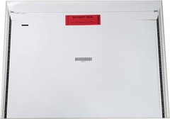 100pcs 1” x 3.35” Red 100% Total Transfer Tamper Proof Security Stickers | Ma…