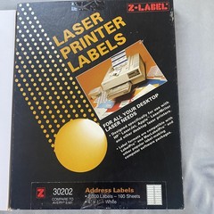 Mixed Box Compatible w/ Avery 5161 Easy Peel Laser Address Labels 1″ x 4″ White