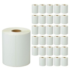 4X2 Direct Thermal 750 Labels Per Roll 4″X2″ For Zebra LP ZP GX LP2844 GC420T