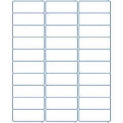 Labels 1″ x 2 5/8″ Premium Shipping Address Mailing Self Adhesive Labels 30 up