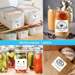 Printable Sticker Paper, 3-1/3″ X 4″ Shipping Address Labels 180 Blank Mailing L