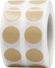 White 1/2″ Inch Round Adhesive Labels 1,000 Color Coding Dot Stickers for Effic