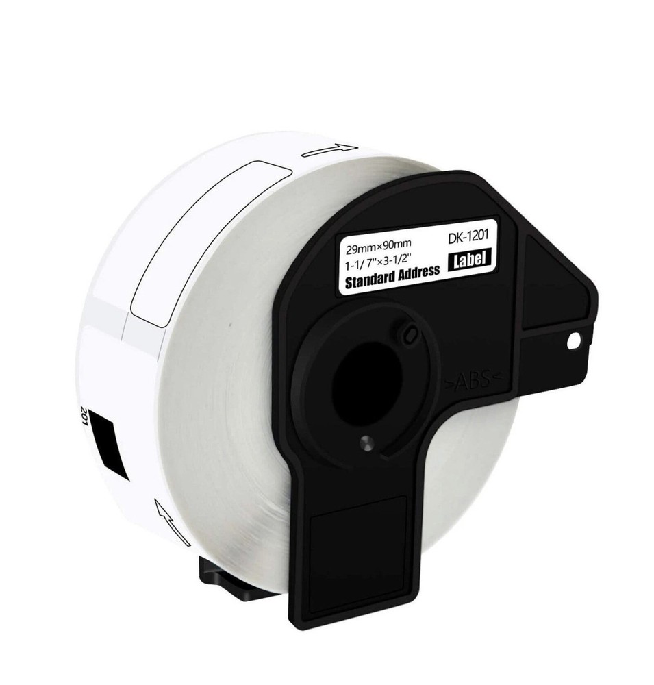 Lot of 3 DK-1201 DK1201 Thermal Direct Labels 1.1″ x 3.5″Compatible QL-500