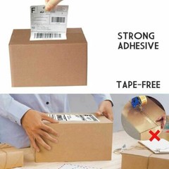 4 x 6 Fanfold / Roll Thermal Shipping Labels Paper for Zebra & Rollo Printers