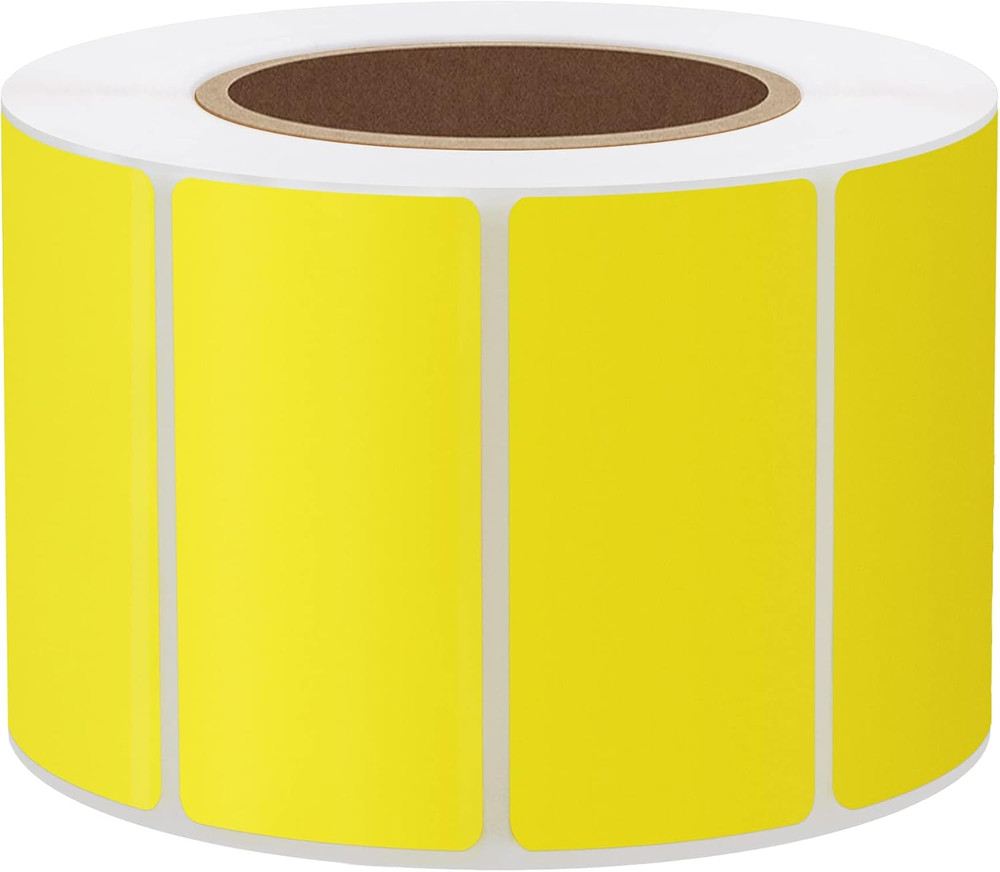1000Pcs 2×1 Thermal Labels Roll Waterproof Self Adhesive Sticker Paper