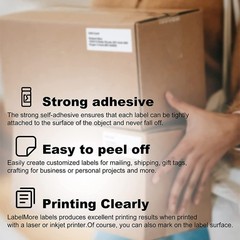 2” x 4″ Shipping Address Labels for Laser & Inkjet Printers 1000 – 40000 Label