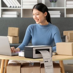 NefLaca 4×6 Direct Thermal Shipping Labels for Rollo Nelko Zebra MUN 500pk
