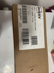 Avery Shipping Labels TrueBlock Technology Inkjet/Laser 2×4 White 5000 Labels