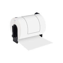 10Roll 4.07″x6.4″ Large White Paper Shipping Labels DK-1247 for Brother QL-1050N