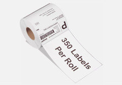 CDU Technology 4″ x 6″ Direct Thermal Shipping Labels with 350 Labels