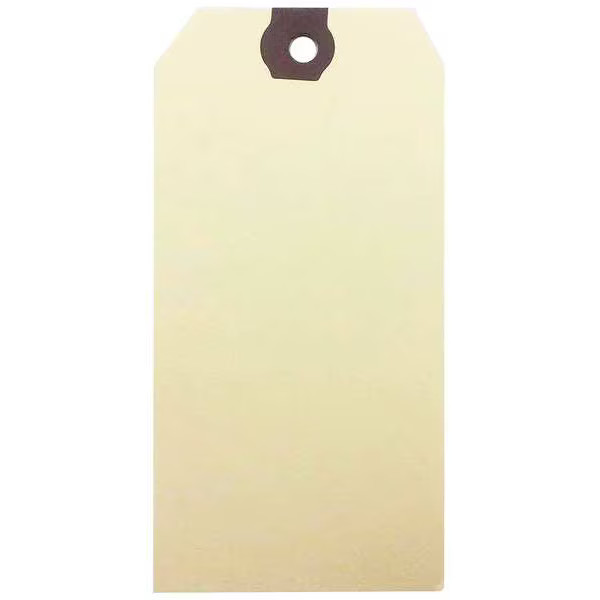 Manufacturer Varies Shipping Tag, Manila, Manila, PK1000 61KT37 Manufacturer