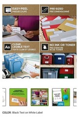 (10pk) DYMO 30323 Standard Shipping Labels White 2-1/8” x 4”《NIB》Great Price
