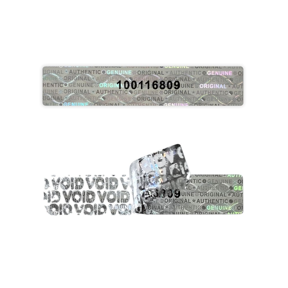 360 pcs Tamper Proof Hologram Stickers High Security Tamper Evident Seal, 5×1 cm