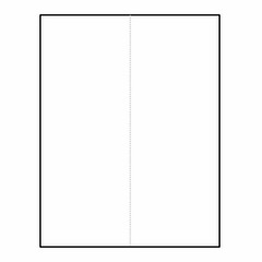 Laser Label Sheet, 8-1/2″ x 11″ Laser Finish, Flat Sheet and Pre-Die Cut Labels