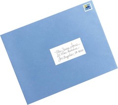 100 Printable All-Purpose Removable Labels 2×4 Inch White Write or Print