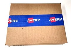 Avery White Labels Presta 94200 1×2 5/8 Matte Paper 150 sheets 4500 labels 2 pk