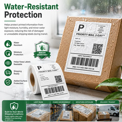 1PK Compatible DYMO 30256 2-5/16″ x 4″ Shipping Label Labelwriter 450 Duo 4XL