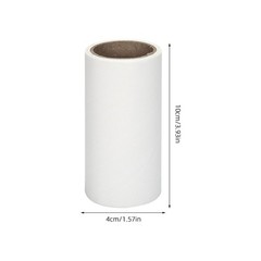 Durable Sticky Paper Cleaning Tape for Remover Rollers White 30Sheets