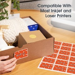 1.5″ Round Printable Labels – 3000 Blank Stickers for All Your Projects