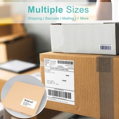 4x 2.4″x100ft DK-2205 Continuous Length Labels For Brother, with Cartridge Frame