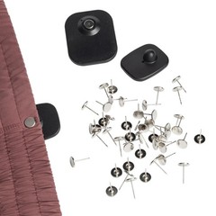 16MM GROOVED Flathead Pins for Retail Security Tags EAS Loss Prevention – 100…