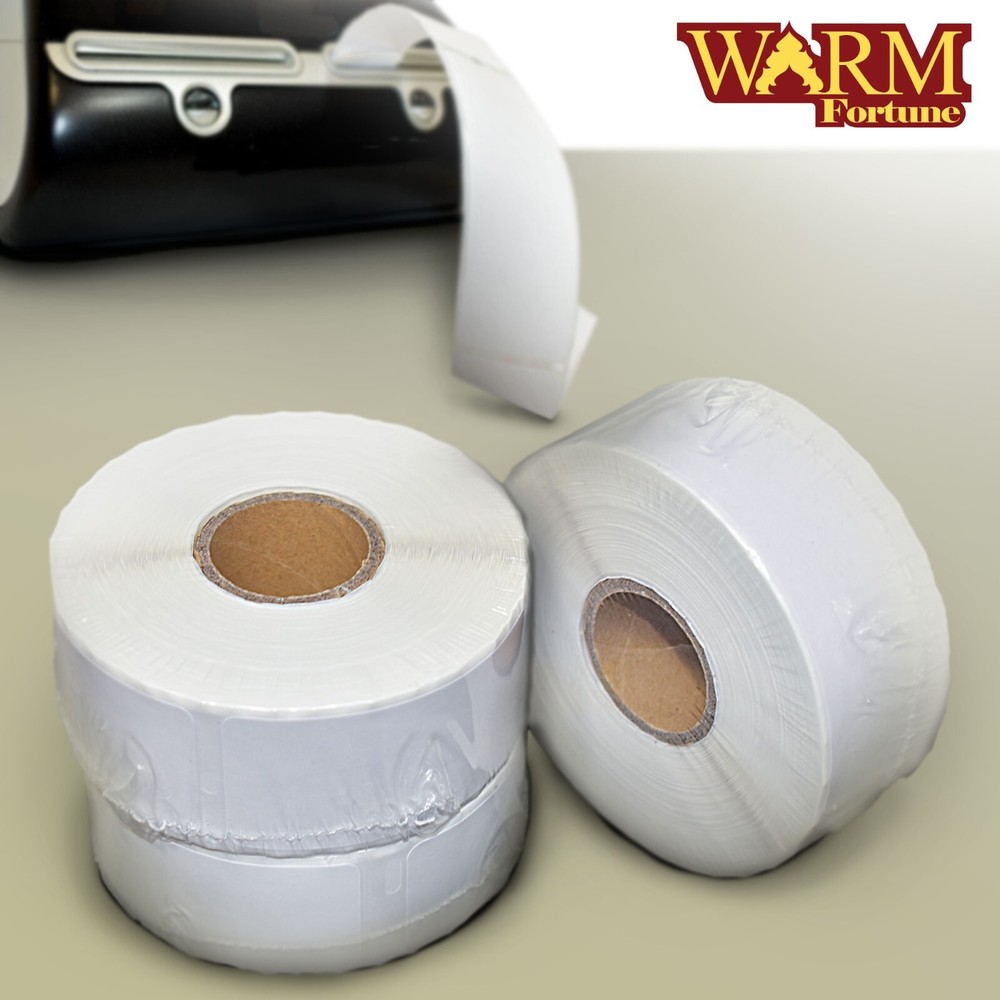 WF DYMO 30252 Direct Thermal Address Labels, 1-⅛”x3-½, 350pcs/roll – 6