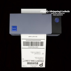 Fanfold Direct Thermal Shipping Labels 4×6 Perforated for Zebra & Rollo
