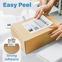4×6 Direct Thermal Shipping Labels, 1000 Thermal Labels Fanfold with Perforat…