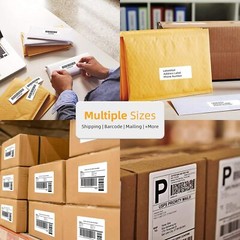 2″x1″ Direct Thermal Barcode FBA SKU Labels1300/Roll for Rollo & Zebra Printer