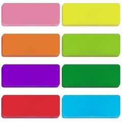 48Pieces Magnetic Dry Erase Labels Real Waterproof/Reusable Strips For Classroom