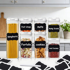 180 Pcs Large Chalkboard Labels 3.46×2.17 Inch with 1 Liquid Chalk Marker for Ho
