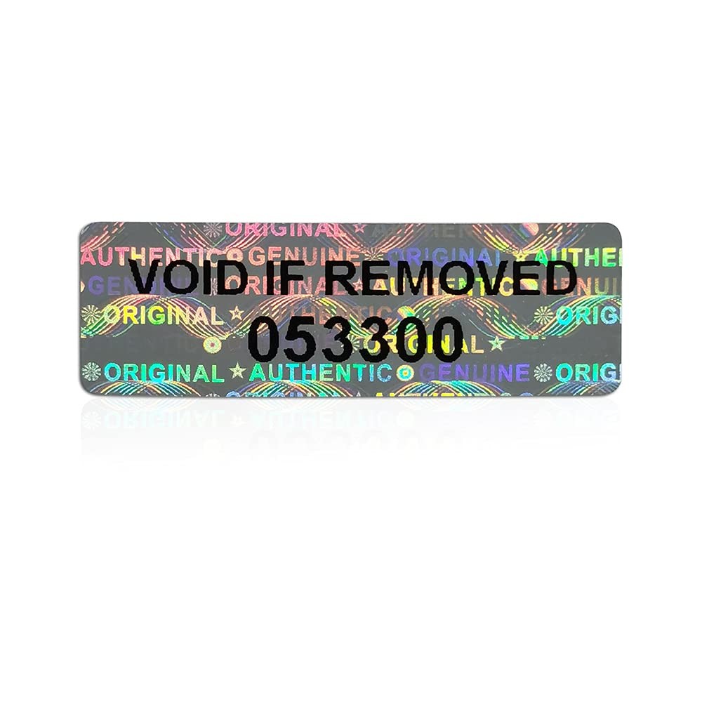 320 Pcs,Hologram Tamper Proof Stickers,Sealing Tamper evident Sticker,Void Hi…