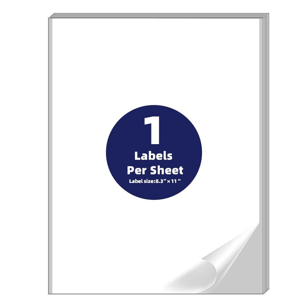 1-10 UP Shipping Label Sheets – Address Labels Stickers for Laser Inkjet Printer