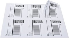 Shipping Address Amazon FBA Labels 6 Per Sheet 6 UP 4″x3.33″ 100 Sheets