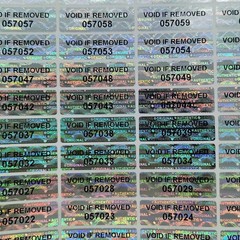 320 Pcs,Hologram Tamper Proof Stickers,Sealing Tamper evident Sticker,Void Hi…